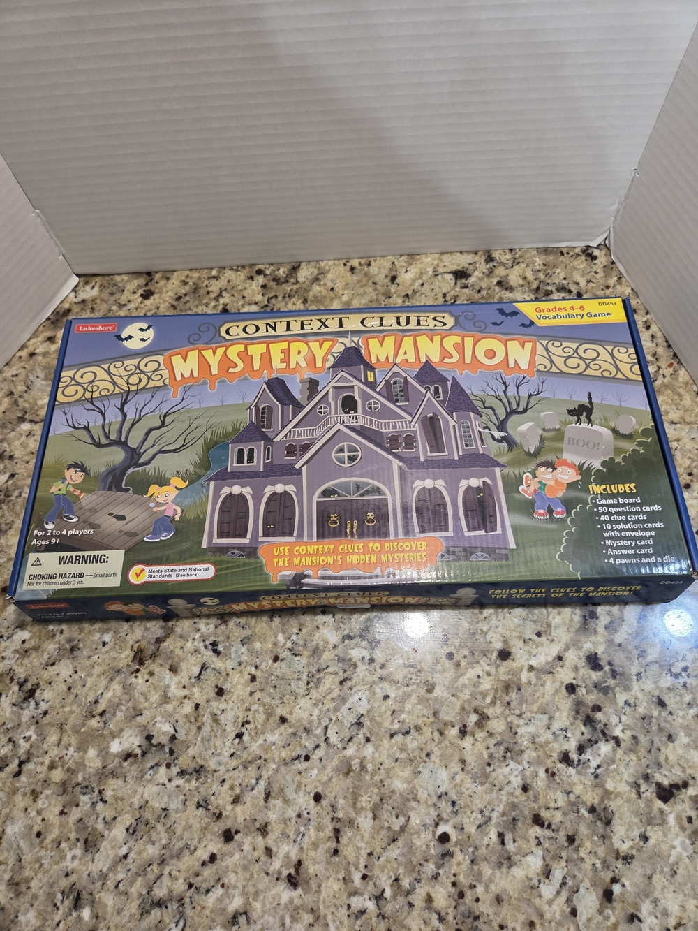 Lakeshore Learning Context Clues Mystery Mansion Vocabulary Game Grades 4-6